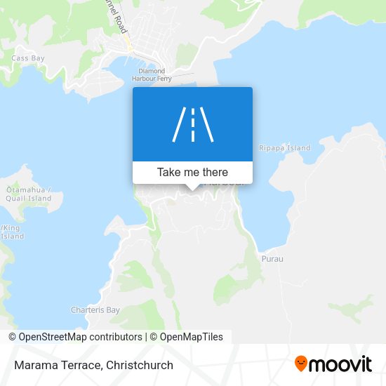 Marama Terrace map