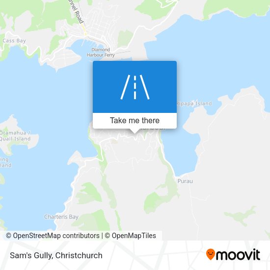 Sam's Gully map
