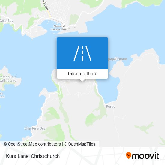 Kura Lane map