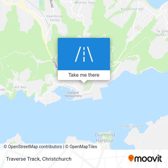 Traverse Track map