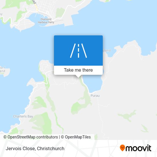 Jervois Close map