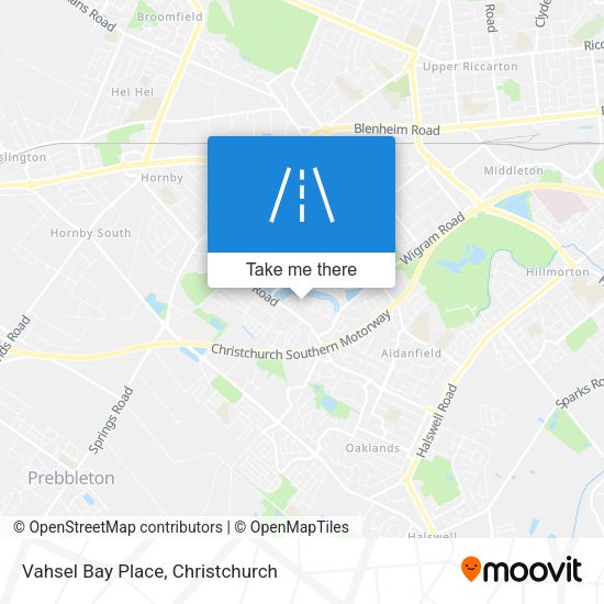 Vahsel Bay Place map