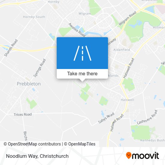 Noodlum Way map