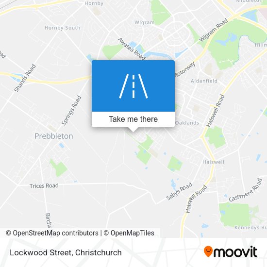 Lockwood Street map