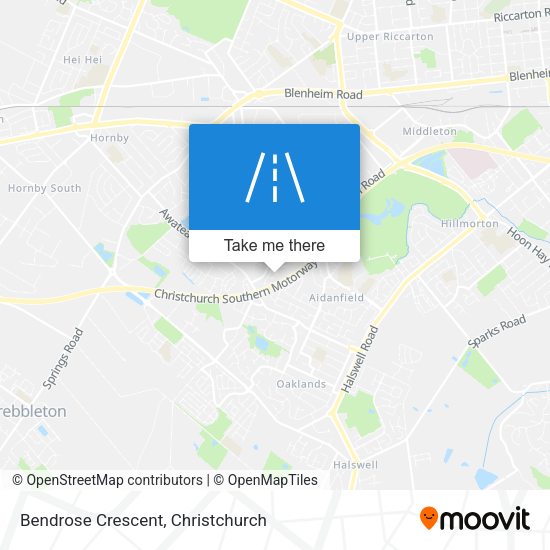 Bendrose Crescent map