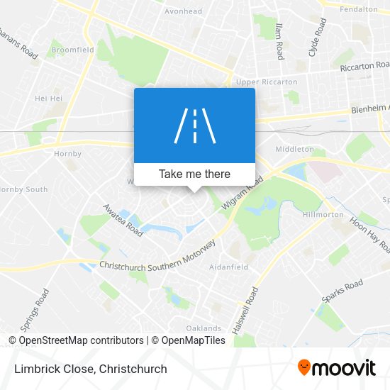 Limbrick Close map