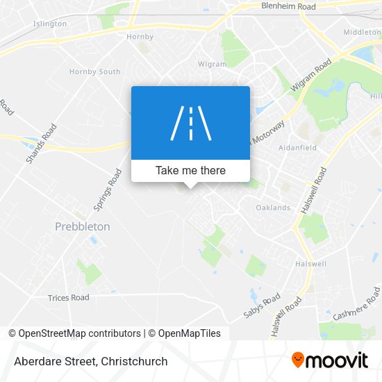 Aberdare Street map