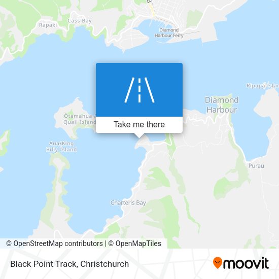 Black Point Track map