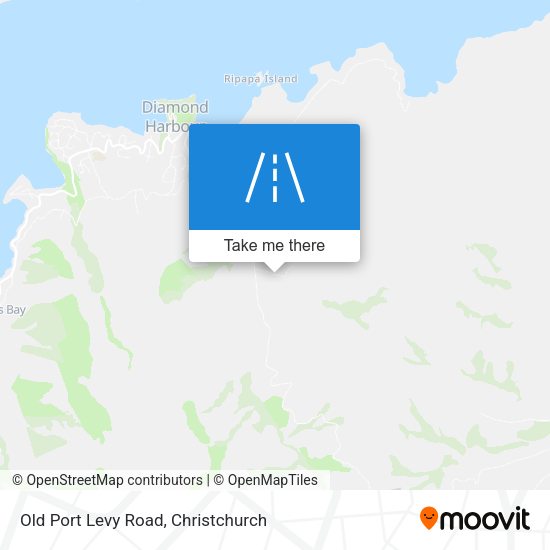 Old Port Levy Road map