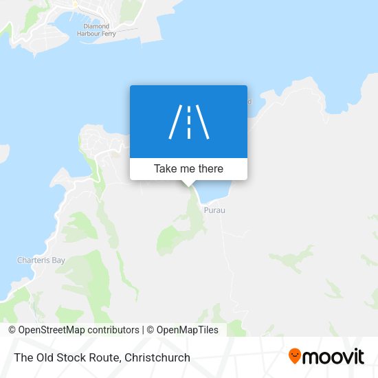 The Old Stock Route map
