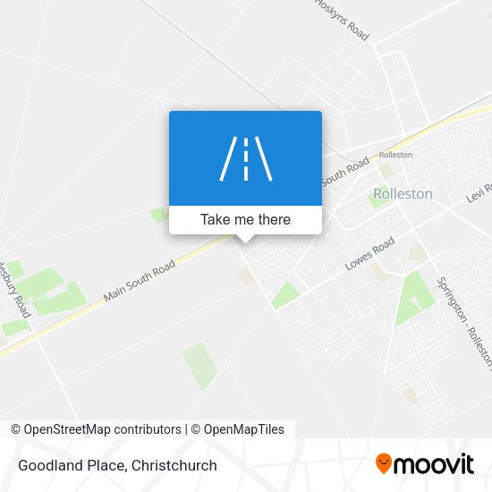 Goodland Place map