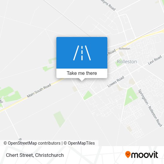 Chert Street map