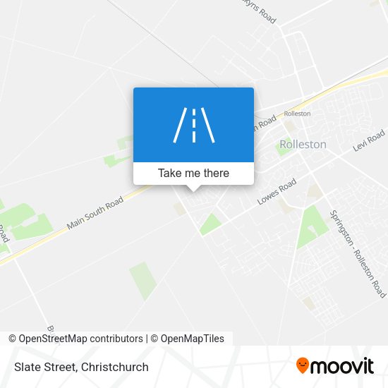 Slate Street map