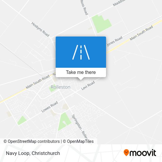 Navy Loop map