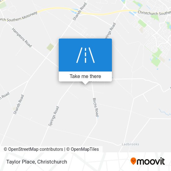 Taylor Place map
