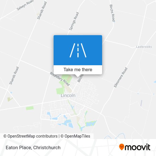 Eaton Place map