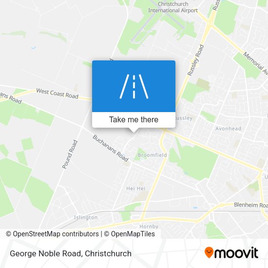 George Noble Road map
