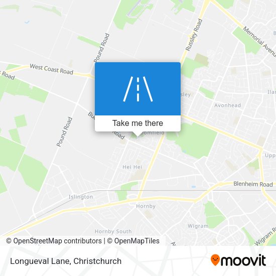 Longueval Lane map