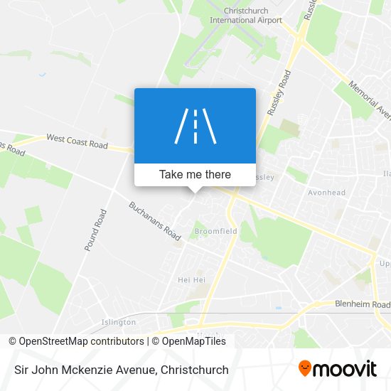Sir John Mckenzie Avenue map