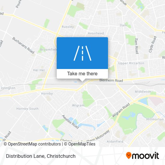 Distribution Lane map