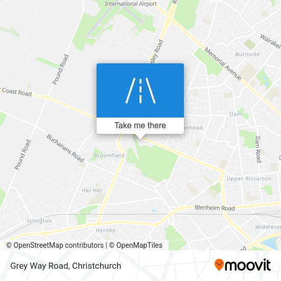 Grey Way Road map