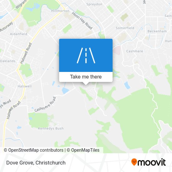 Dove Grove map