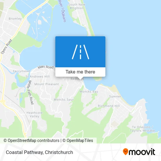Coastal Pathway map