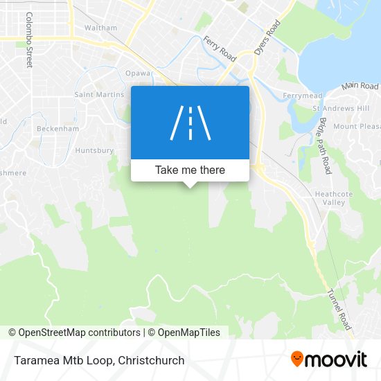Taramea Mtb Loop map
