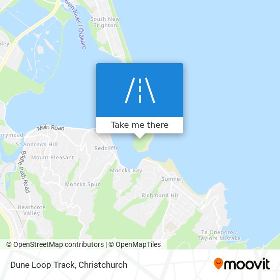 Dune Loop Track map