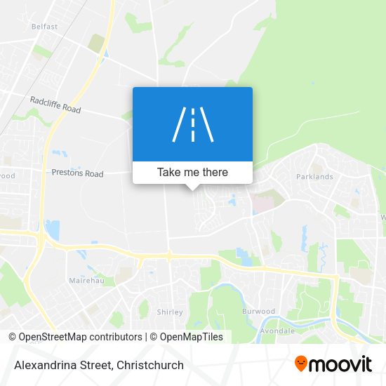 Alexandrina Street map