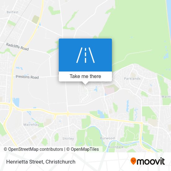 Henrietta Street map