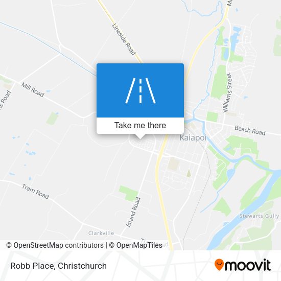 Robb Place map