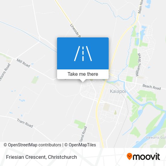 Friesian Crescent map