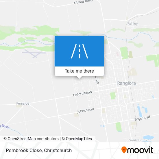 Pembrook Close map