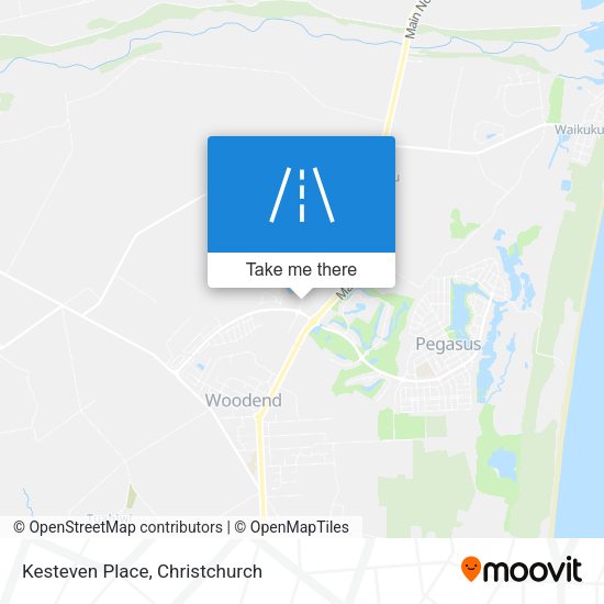 Kesteven Place map