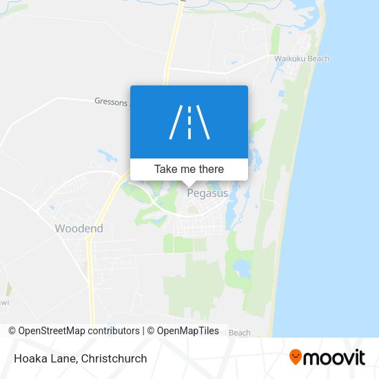 Hoaka Lane map