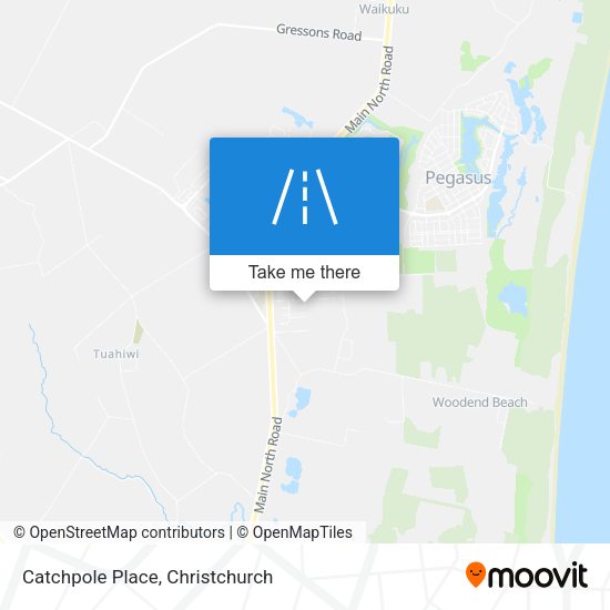 Catchpole Place map