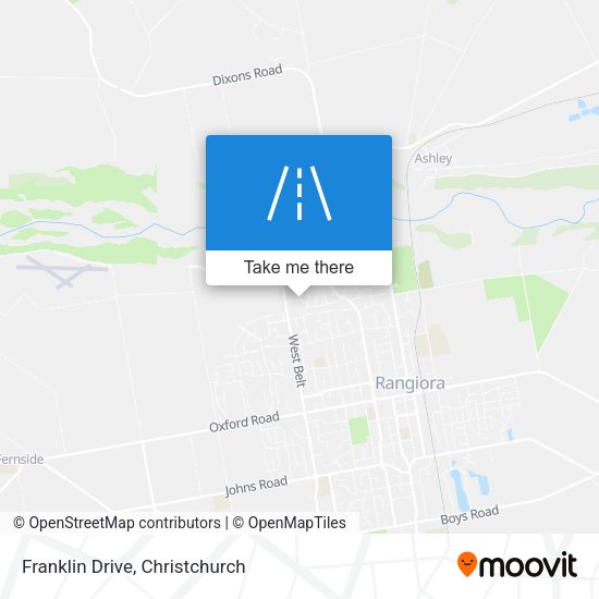 Franklin Drive map