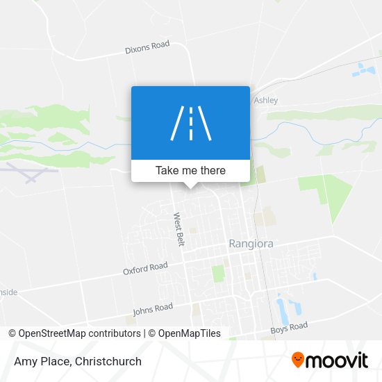 Amy Place map