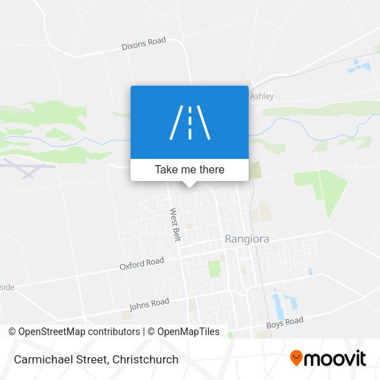 Carmichael Street map