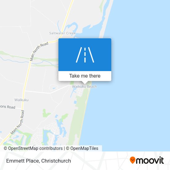 Emmett Place map