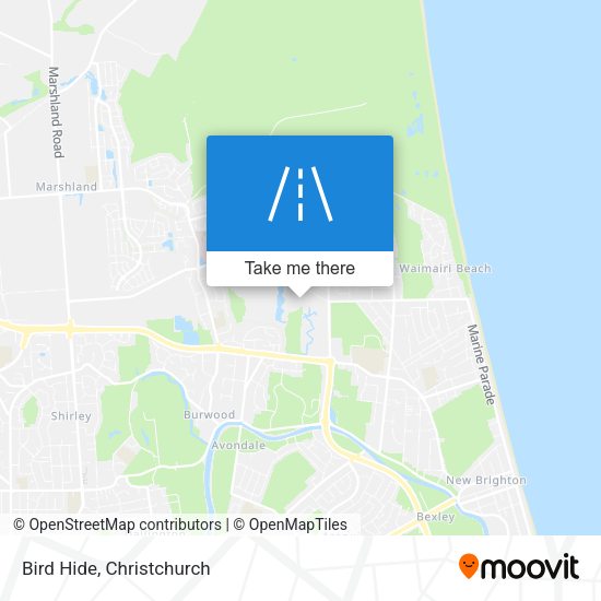 Bird Hide map