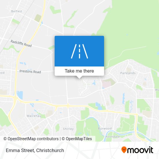 Emma Street map