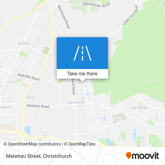 Metehau Street map