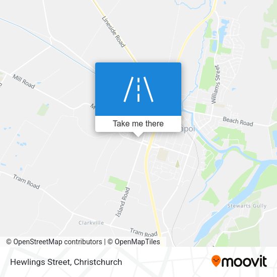 Hewlings Street map