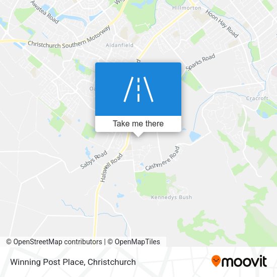 Winning Post Place map