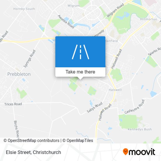 Elsie Street map
