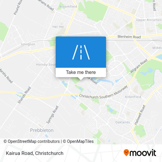 Kairua Road map