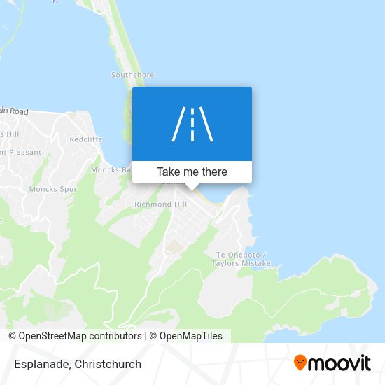Esplanade map