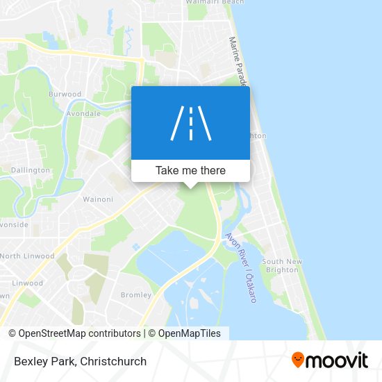 Bexley Park map